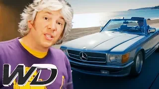 Edd Freshens Up The Engine And Bodywork Of A Mercedes 560SL | Wheeler Dealers