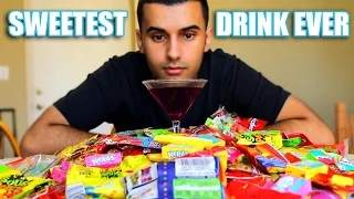 DRINKING THE SWEETEST DRINK ON EARTH!!! (CANDY! + BAG OF SUGAR!) CHALLENGE!!