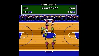 Double Dribble NES Nintendo Entertainment System 175-Point Victory Basketball