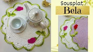 Sousplat Bela em crochê