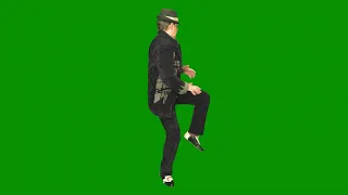 GREEN SCREEN - Dancing Man in Suit [Slow Motion included]