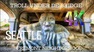 EXPRORING [2] FREMONT & THE FASCINATING LEGEND OF THE TROLL UNDER THE BRIDGE IN A HIGHLIGHTS TOUR 4K