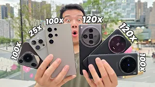MAX Zoom Showdown: 2024 Flagship Phones Camera Battle!