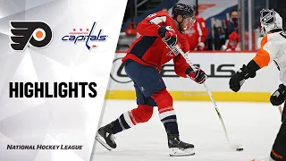 Flyers @ Capitals 4/13/21 | NHL Highlights