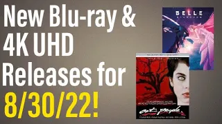 New Blu-ray & 4K UHD Releases for 8/30/22!