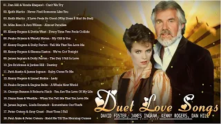 James Ingram, Kenny Rogers, David Foster, Dan Hill, Jim Brickman 💖 Mellow Duet Love Songs 80s 90s