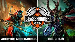 Adeptus Mechanicus vs Drukhari: Warhammer 40,000 Battle Report