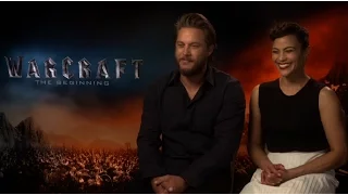 Travis Fimmel teases interviewer on Warcraft press tour