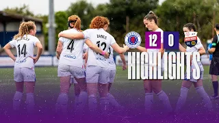 HIGHLIGHTS | Montrose 0-12 Rangers Women | 17 Sep 2023