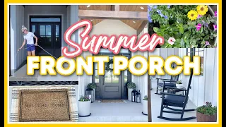 SUMMER FRONT PORCH 2024 | FRONT PORCH DECORATING IDEAS