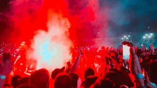 Travis Scott - Butterfly Effect Live - Utopia tour Rome (CRAZY MOSH PIT) 4K HDR