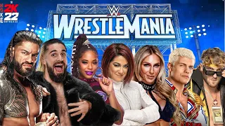 WRESTLEMANIA NIGHT 2 : WWE 2k22 Universe Mode