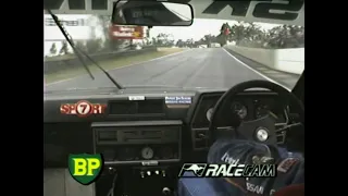 1987 James Hardie 1000 - Glenn Seton in the Wet