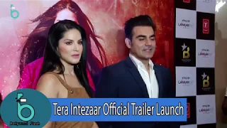 Full Event: Sensual Sunny Leone & Arbaaz Khan At Tera Intezaar Official Trailer Launch
