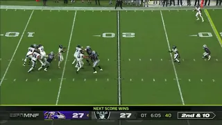 Derek Carr Breaks Down God Tier Game Winning Drive VS. Ravens