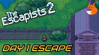 CENTER PERKS 2.0 DAY 1 ESCAPE (Perimeter Breakout) | The Escapists 2 [Xbox One]