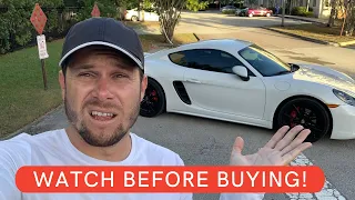 Porsche 718 Cayman S - 5 things I "hate" about my car