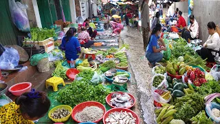 Two Market In One Video - Daily Fresh Foods @ Phnom Penh Market - Boeng Trabek & Boeng Tompon Market
