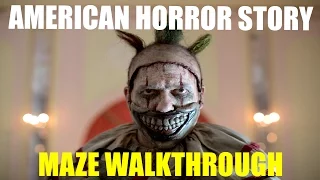 American Horror Story Maze Walkthrough at Halloween Horror Nights 2016