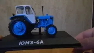 ЮМЗ-6Л. Обзор модели 1:43. Тракторы: История, люди, машины.