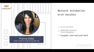 Network automation with Ansible