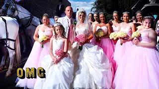 14 Bridesmaids and a Gorger Groom | Big Fat Gypsy Weddings