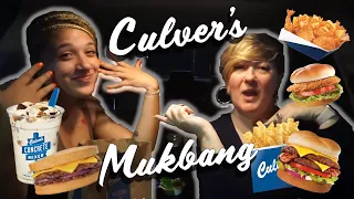 Culver's Burger Mukbang with Ermani | MightyMom