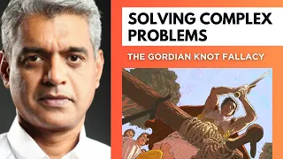 Solving Complex Problems - The Gordian Knot Fallacy 🪢 #LeadershipSeriesCaptRR