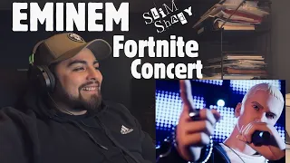 EMINEM FORTNITE CONCERT REACTION