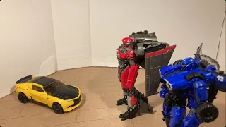 Shatter and Dropkick Vs Bayverse Bumblebee