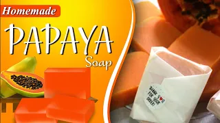Homemade Papaya Soap