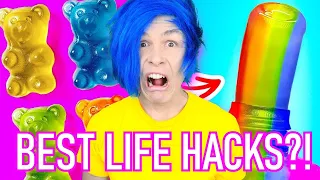 Robby Tries 21 INSANE Lifehacks by 5 minute crafts compilation #26