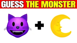 Guess The Monster By VOICE & EMOJI | Smiling Critters, POPPY PLAYTIME CHAPTER 3, Garten of Banban 6