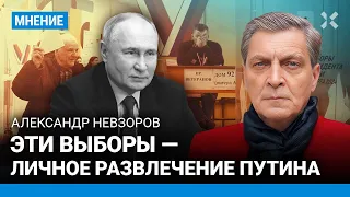 НЕВЗОРОВ: Эти выборы — личное развлечение Путина