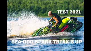 2021 SEA-DOO SPARK TRIXX 3 UP TEST