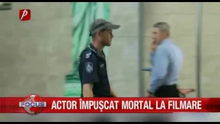 ACTOR ÎMPUŞCAT MORTAL LA FILMARE