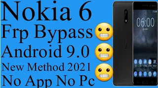 Nokia Ta-1021Frp Bypass New Method 2021/Nokia 6 Ta-1021 Google Account Bypass