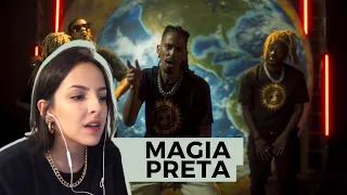 REACT: MAGIA PRETA - Tropa do Bruxo - Young Mascka, Yunk Vino, DaLua & R10