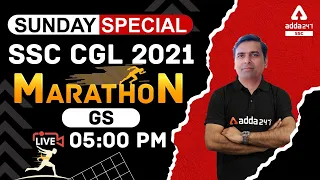 Sunday Special SSC CGL 2021 | General Studies Marathon Preparation for SSC CGL