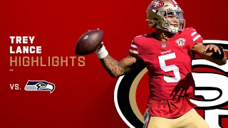 Every Trey Lance play vs. Seahawks | NFL 2021 Highlights