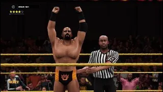 WWE 2K18 NXT UK Universe Mode Who Attacked Rampage Brown ?