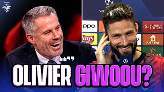 Jamie Carragher BUTCHERS the pronunciation of Olivier Giroud 😆 | CBS Sports Golazo | UCL Today