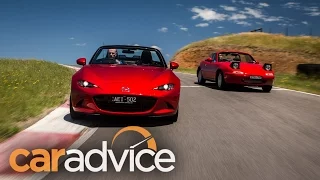 Mazda MX-5 Old v New Comparison - First-generation NA v fourth-generation ND