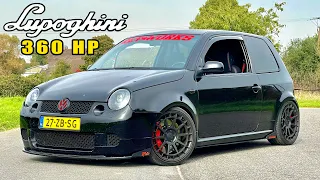 VW LUPO 2.0 TSI // Review on Autobahn [NO SPEED LIMIT]