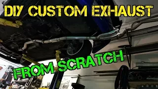 TFS: DIY Custom Exhaust from Scratch