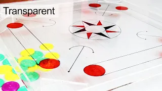 How to make carrom board out of Arcylic Sheet