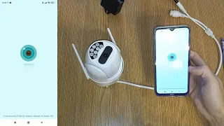 Setting up and connecting an outdoor WiFi camera in the ICSee application with or without the Intern