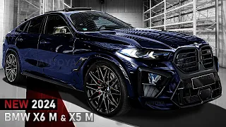 New BMW X5M & X6M 2024 LCI - FIRST LOOK at the Facelift for M Competition X5 and X6