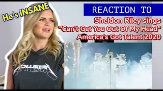 Voice Teacher Reacts to Sheldon Riley Sings "Can't Get You Out Of My Head" America's Got Talent 2020