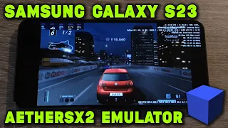 Galaxy S23 / Snapdragon 8 GEN 2 - Gran Turismo 3 & 4 - AetherSX2 v1.4-3064 - Test